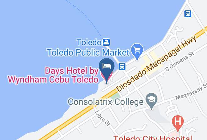 Cebu - Days Hotel By Wyndham Cebu Toledo Maps