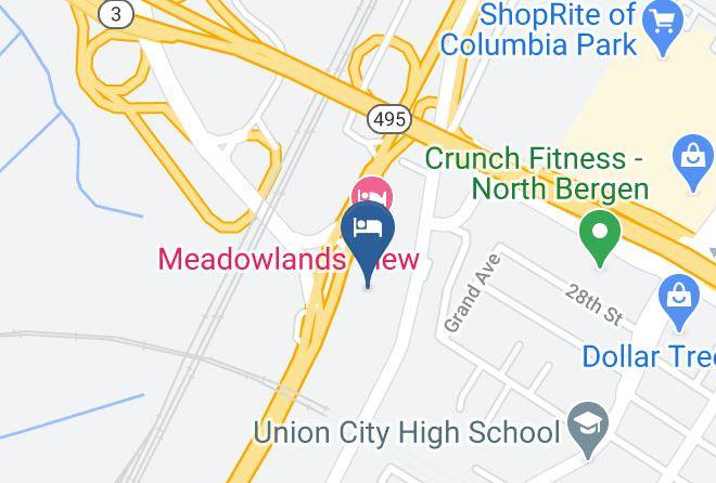 Hudson - Days Hotel By Wyndham North Bergen Nyc Area Maps