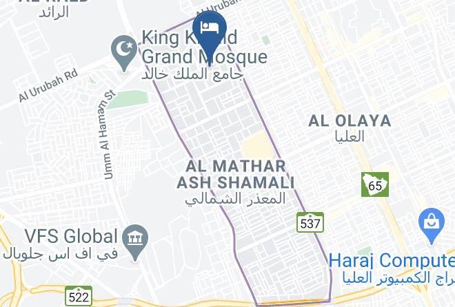 Riyadh - Days Hotel By Wyndham Olaya Riyadh Maps