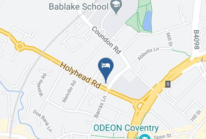 Coventry - Days Hotel Coventry Maps