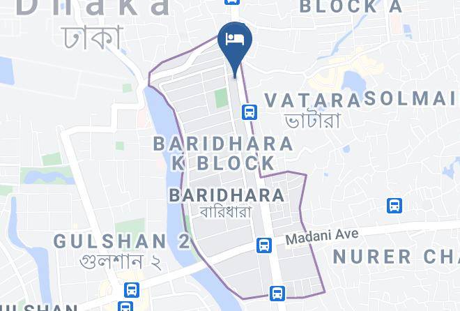 Dhaka - Days Hotel Dhaka Baridhara Maps