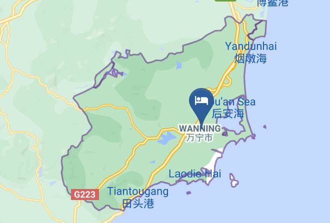 Wanning - Days Hotel Hainan Xinglong Jinlvju Maps
