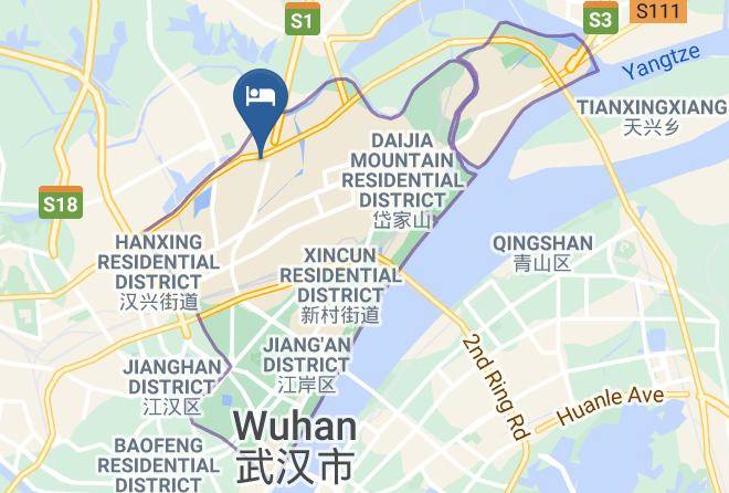 Wuhan - Days Hotel Hualing Wuhan Maps