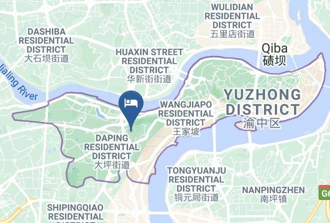 Yuzhong District - Days Hotel Mingyue Maps