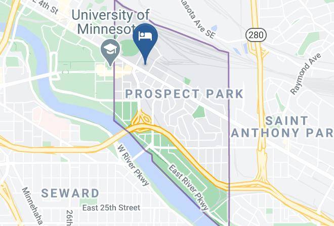 Days Hotel By Wyndham University Ave Se Map