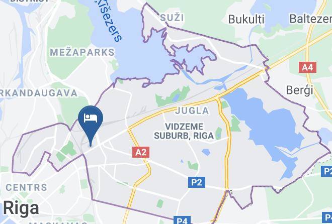 Riga - Rija Vef Hotel Maps