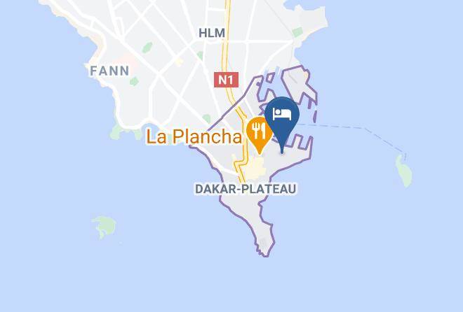 Days Hotel & Suites By Wyndham Dakar Map