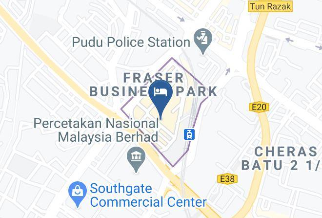 Days Hotel & Suites By Wyndham Fraser Business Park Kuala Lumpur Map