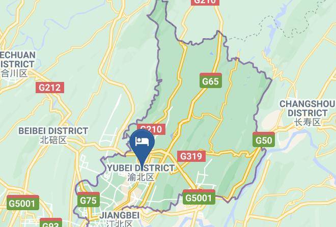 Yubei District - Days Hotel & Suites Hillsun Chongqing Maps