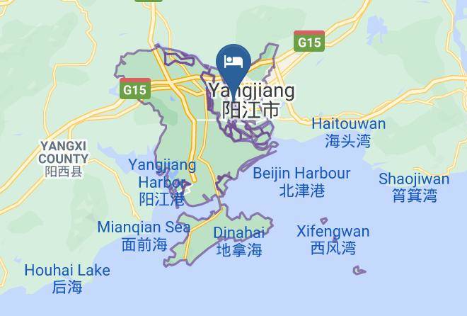 Yangjiang - Days Hotel Suites Yangjiang Maps
