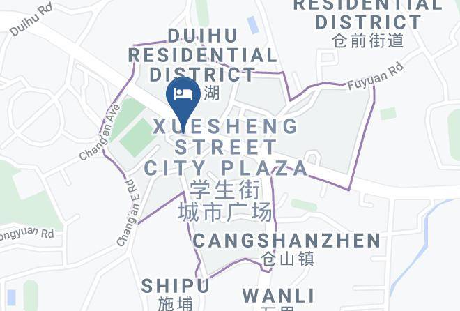Fuzhou - Days Hotel Tengshan Fujian Maps