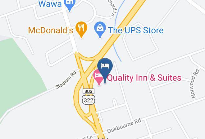 Chester - Quality Inn & Suites West Chester Maps