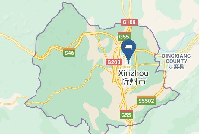 Xinzhou - Days Hotel Maps
