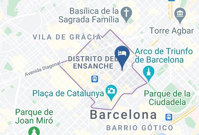 Barcelona - Days In Barcelona Eixample Right Side Maps
