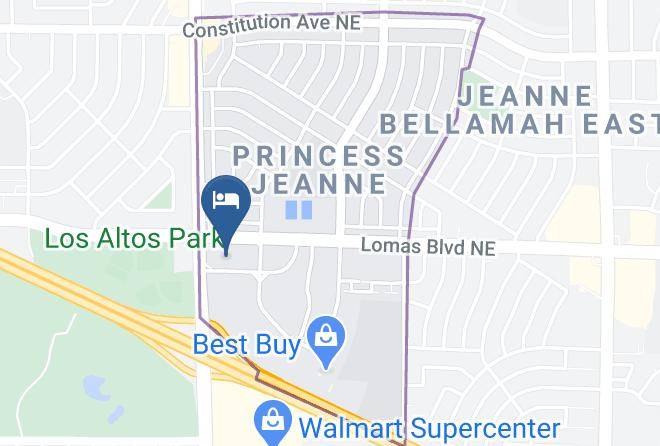 Bernalillo - Days Inn Albuquerque Northeast Maps