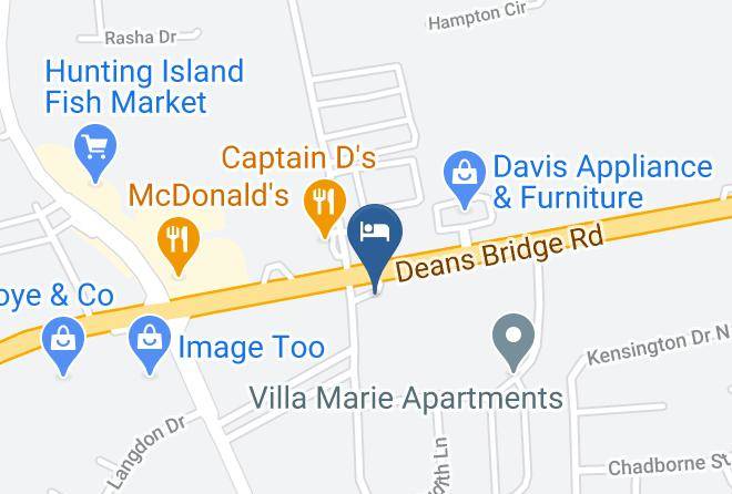 Richmond - Americas Best Value Inn Augusta South Maps