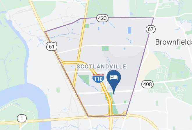 East Baton Rouge Par - Days Inn Baton Rouge Airport Maps