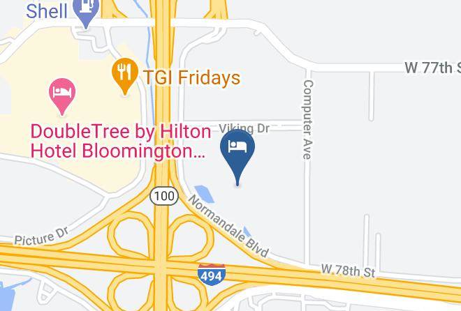 Hennepin - Days Inn By Wyndham Bloomington West Maps