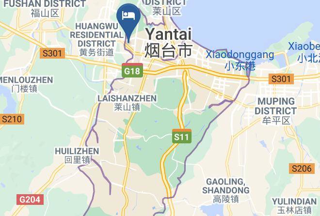 Yantai - Days Inn Business Place Boyue Yantai Maps