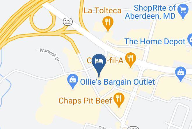 Harford - Days Inn By Wyndham Aberdeen Maps