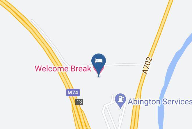 South Lanarkshire - Days Inn By Wyndham Abington M74 Maps