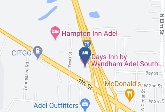 Cook - Days Inn By Wyndham Adel South Georgia Motorsports Park Maps