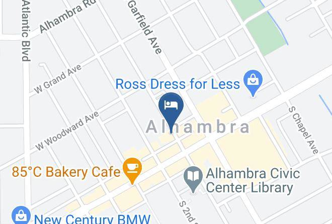 Days Inn By Wyndham Alhambra Ca Map