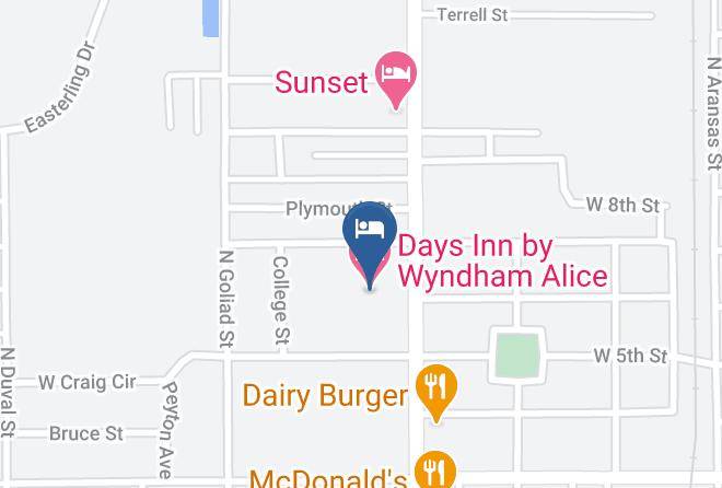 Jim Wells - Days Inn By Wyndham Alice Maps