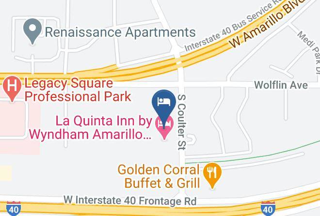 Potter - Days Inn By Wyndham Amarillo Medical Center Maps