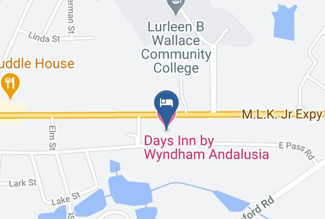 Covington - Days Inn By Wyndham Andalusia Maps