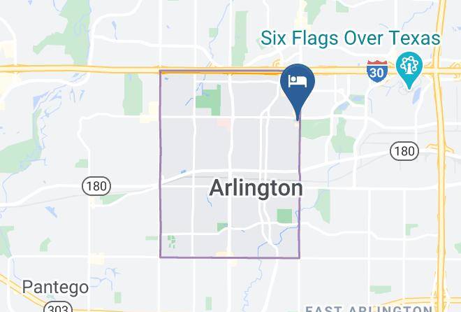 Tarrant - Motel 6 Arlington TX Entertainment District Maps