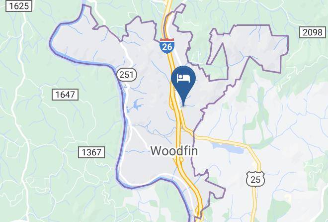 Buncombe - Days Inn By Wyndham Asheville Downtown North Maps