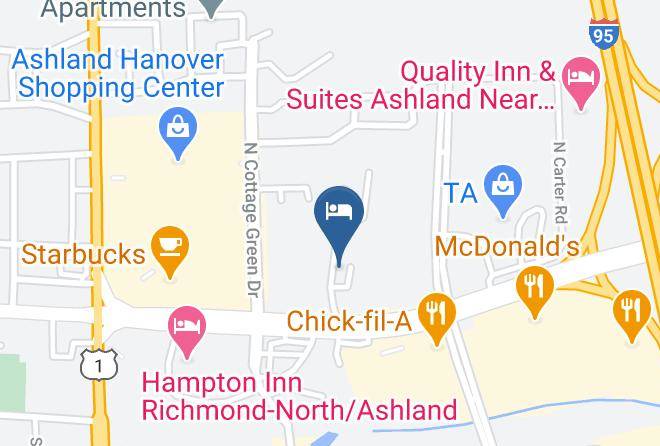 Hanover - Days Inn By Wyndham Ashland Maps