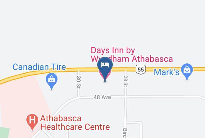 Division 13 - Days Inn By Wyndham Athabasca Maps