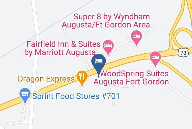 Richmond - Days Inn By Wyndham Augusta Near Fort Gordon Maps