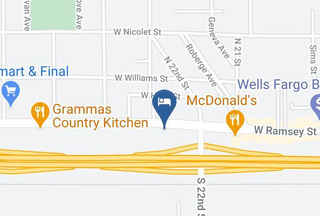 Riverside - Days Inn By Wyndham Banning Casino Outlet Mall Maps