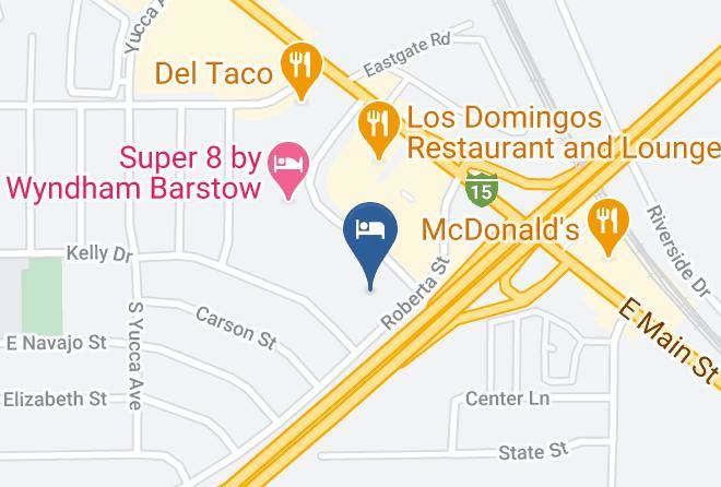San Bernardino - Days Inn By Wyndham Barstow Maps