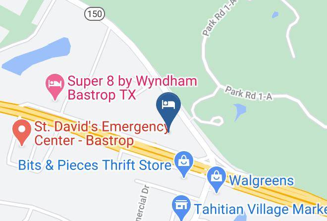 Bastrop - Days Inn By Wyndham Bastrop Maps