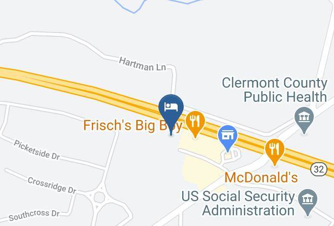 Clermont - Days Inn By Wyndham Batavia Ohio Maps