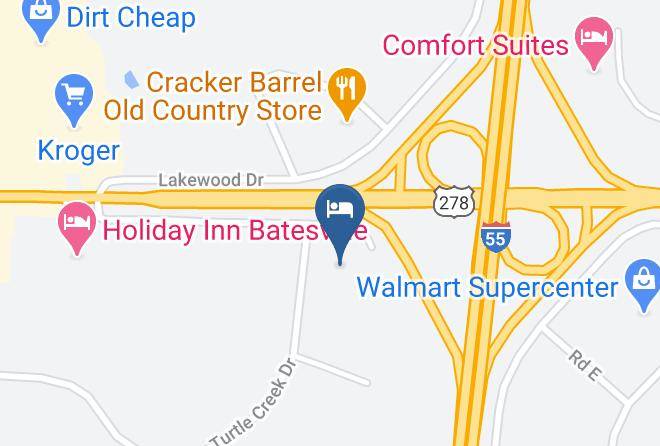 Panola - Days Inn By Wyndham Batesville Maps