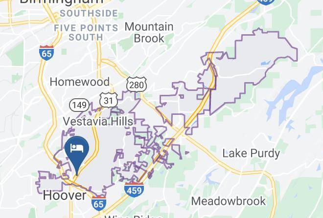 Jefferson - Days Inn By Wyndham Birmingham Vestavia Hills Maps
