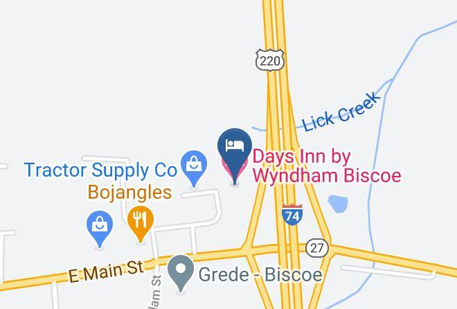 Montgomery - Days Inn By Wyndham Biscoe Maps