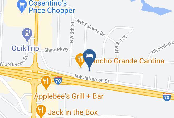 Jackson - Days Inn By Wyndham Blue Springs Maps