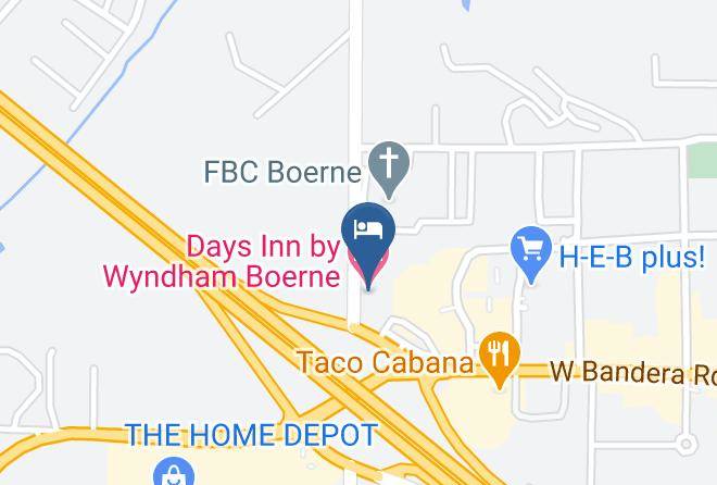 Kendall - Days Inn By Wyndham Boerne Maps