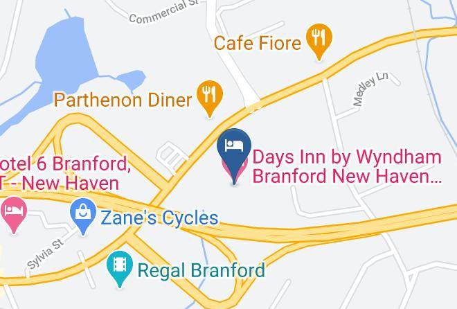 New Haven - Days Inn By Wyndham Branford New Haven Conference Center Maps