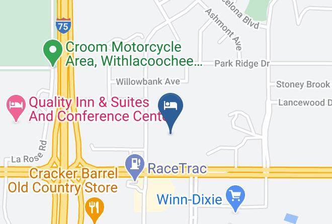Hernando - Days Inn By Wyndham Brooksville Dade City Maps