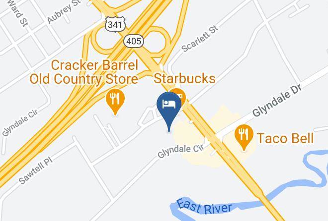 Glynn - Days Inn By Wyndham Brunswick St Simons Area Maps