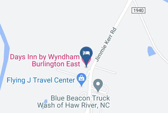 Alamance - Days Inn By Wyndham Burlington East Maps