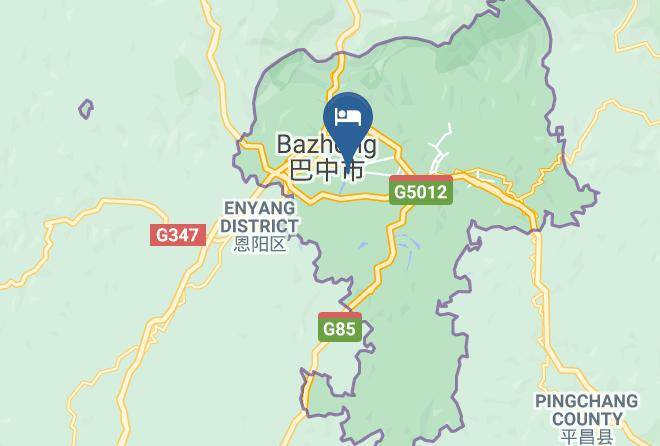 Bazhong - Days Inn By Wyndham Business Place Sichuan Bazhong Maps