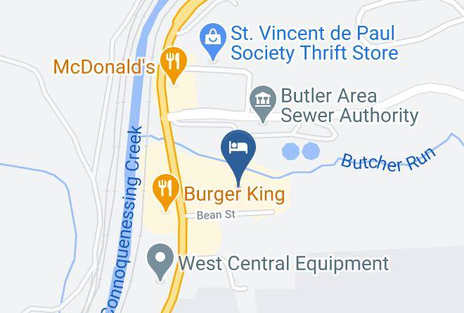 Butler - Days Inn By Wyndham Butler Conference Center Maps